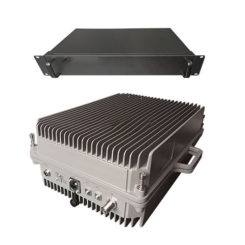  浏阳350M PDT消防集群警用数字光纤直放站近远端机